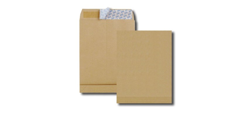 Pochette gpv kraft 120g c4 229x324mm soufflet 30mm anti-éclatement paquet 5 unités