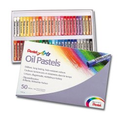 Pentel PHN-50 pastel Oil pastel Multicolour 50 pc(s)