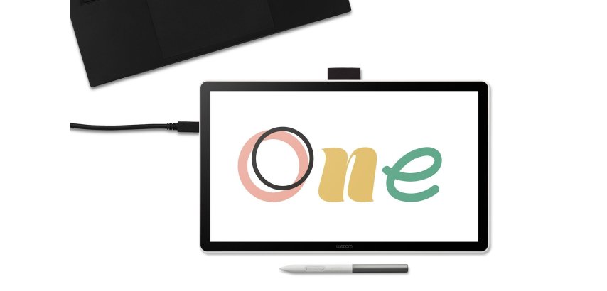 Wacom One 14 graphic tablet Black, White 2540 lpi 309 x 174 mm USB