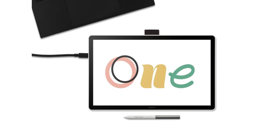 Wacom One 14 graphic tablet Black, White 2540 lpi 309 x 174 mm USB