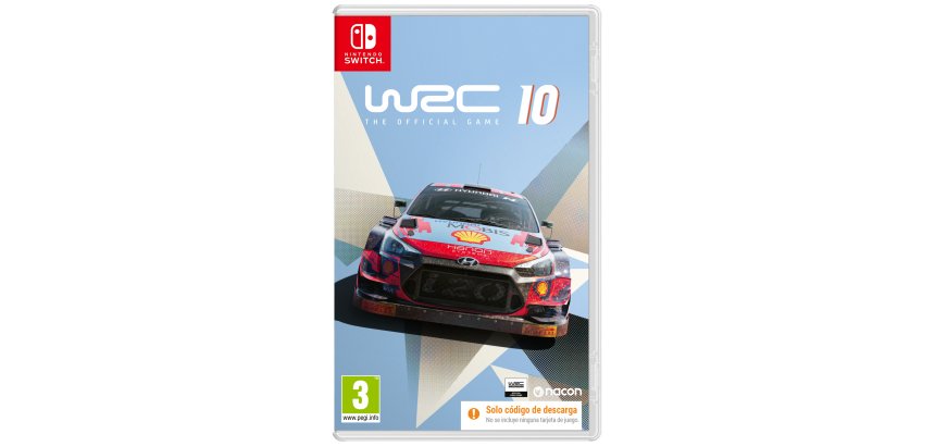 NACON WRC 10 Estándar Español Nintendo Switch