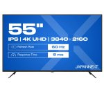 JAPANNEXT JN-IPS550UHD60F écran plat de PC 139,7 cm (55") 3840 x 2160 pixels 4K Ultra HD LCD Noir