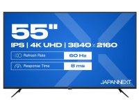 JAPANNEXT JN-IPS550UHD60F écran plat de PC 139,7 cm (55") 3840 x 2160 pixels 4K Ultra HD LCD Noir