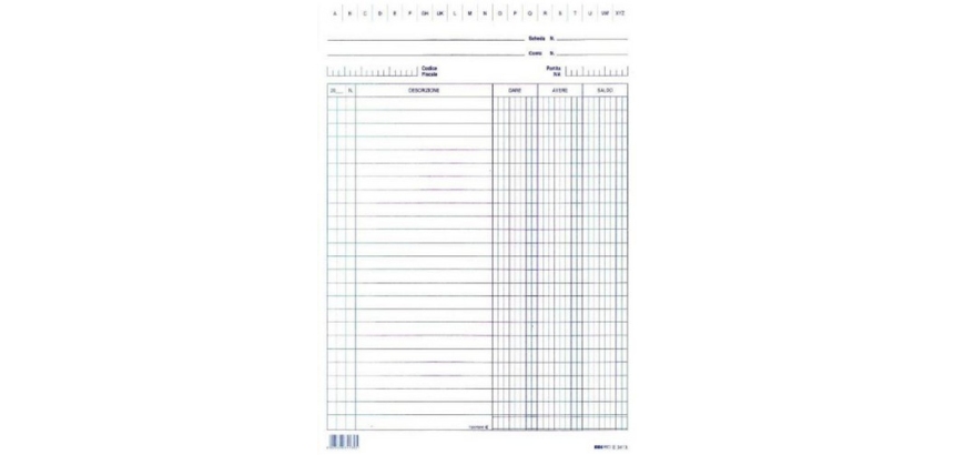 Edipro E3413BL accounting form/book
