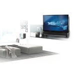 B-Tech BTV914 Pared Acero Negro