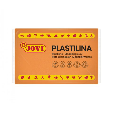 Pate a modeler jovi plastilina vegetale 350g      coloris orange