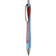 Stylo bille SLIDER RAVE rétractable et rechargeable, pointe extra-large, encre indélébile Rouge