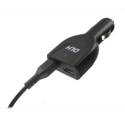 DLH Chargeur voiture allume-cigare 90W Dell 100% compatible (sauf USB-C)