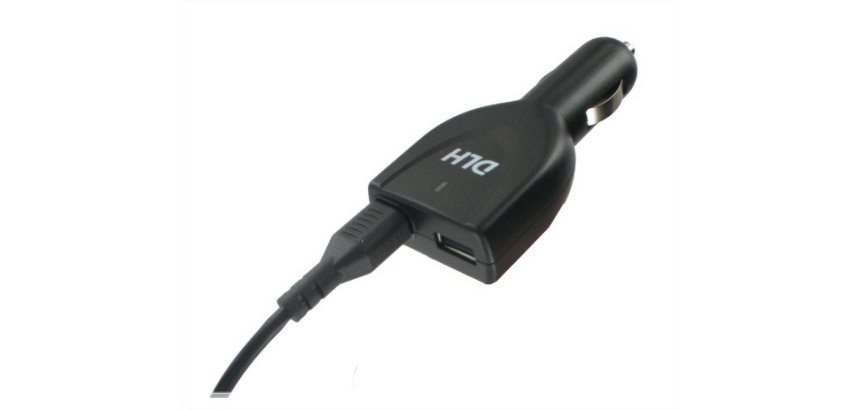 DLH Chargeur voiture allume-cigare 90W Dell 100% compatible (sauf USB-C)