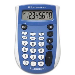 Calculatrice de poche TI-503 SV - 503SV/FBL/11E1