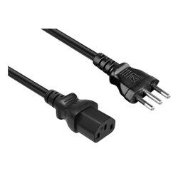 Hamlet XCBP-LC13-20 power cable Black 2 m Power plug type L C13 coupler
