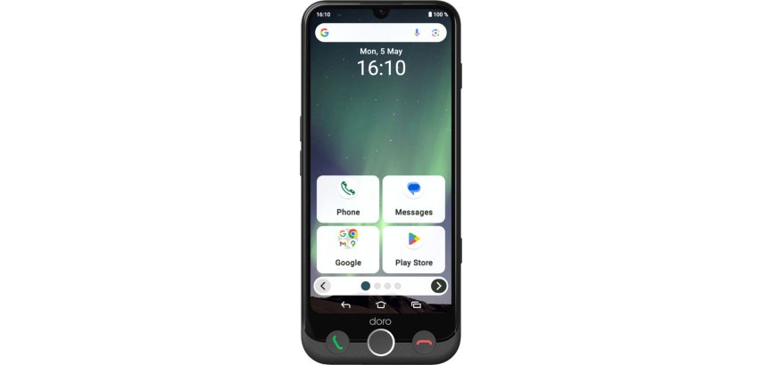 Doro Aurora A30 15,5 cm (6.1") Double SIM Android 14 4G USB Type-C 6 Go 128 Go 5000 mAh Graphite