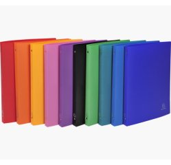 Exacompta 511999E raccoglitore ad anelli A4 Multicolore