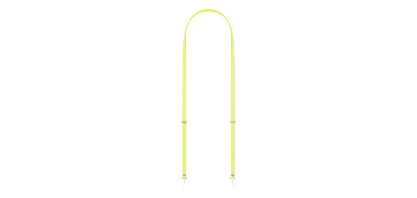 Apple Crossbody Strap - Neon Yellow