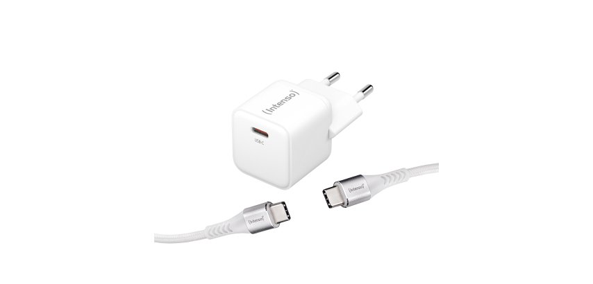 Intenso 7803042 mobile device charger Universal White AC Fast charging Indoor