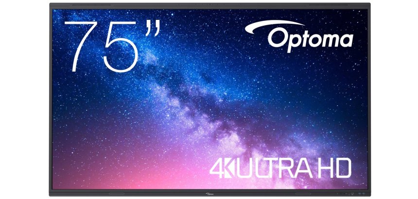 Optoma 5753RK tableau blanc interactif 190,5 cm (75") 3840 x 2160 pixels Écran tactile
