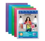 Protège-documents POLYVISION, 20 pochettes, assorti