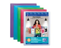 Protège-documents personnalisable Polyvision 20 pochettes - 40 vues