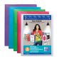 Protège-documents personnalisable Polyvision 40 vues, 20 pochettes. En polypropylène. Assortis