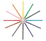 BIC KIDS Crayons de couleur Evolution ECOlutions, paquet de