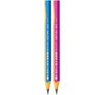 Crayon graphite bic d'apprentissage corps triangulaire mine ultra-solide hb 4mm coloris bleu
