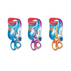 Maped Zenoa Fit Office scissors Figure cut Blue, Orange, Pink