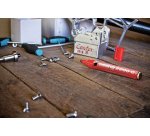 Marqueur permanent Edding 2200C pointe biseautée de 1 à 5 mm noir