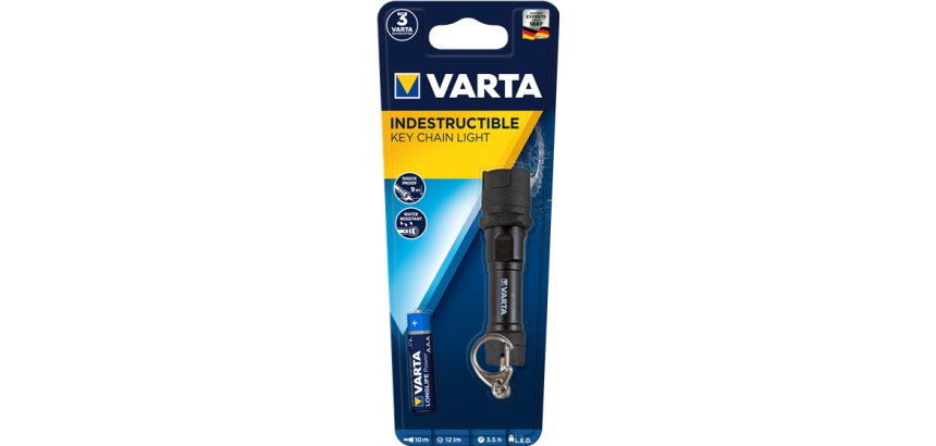 Varta 16701 101 421 torcia Nero Torcia portachiavi LED