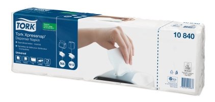 TORK Xpressnap Serviette, 213 x 330 mm, blanc