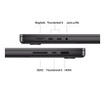 Apple MacBook Pro 16": Chip M4 Pro con cpu 14 core e gpu 20 core, 512GB SSD - Nero siderale