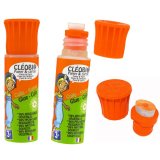 Colle scolaire cléopâtre cléobio liquide forte prise différée etendeur mousse rechargeable flacon 25g