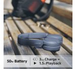 Sony WH-CH520 Headset Wireless Head-band Calls/Music USB Type-C Bluetooth Blue