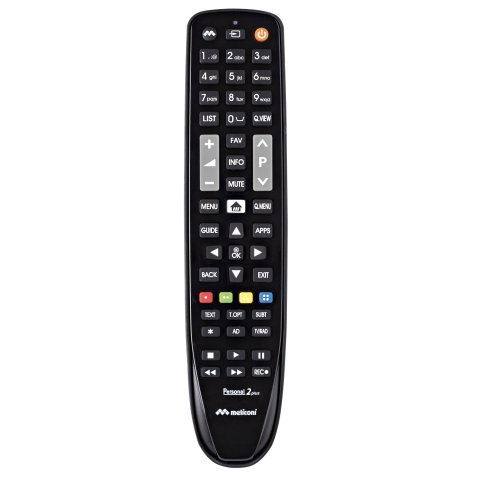 Meliconi Gumbody Personal 2 Plus remote control IR Wireless TV Press buttons