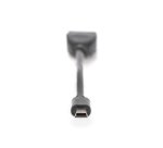 Digitus Adaptador/conversor USB mini-B - USB-A, OTG, 0,2 m