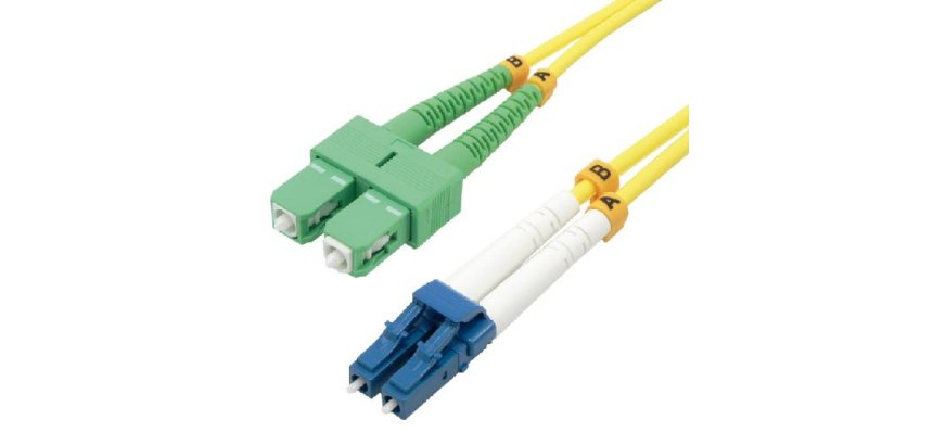 MCL 1m SCAPC/LC OS2 câble InfiniBand et à fibres optiques Jaune