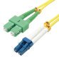 MCL SCAPC / LC OS2 5M câble InfiniBand et à fibres optiques SC Multicolore, Jaune