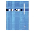 Cahier Dessin piqué 24x32cm 24 pages uni Couleur aléatoire - Bleu