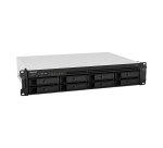 Synology RackStation RS1221+ serveur de stockage NAS Rack (2 U) Ryzen Embedded V1500B 4 Go DDR4 0 To DiskStation Manager Noir