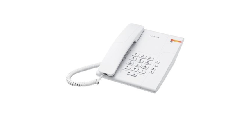 Alcatel Temporis 180 Teléfono DECT Identificador de llamadas Blanco