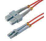 MCL Jarretière optique OM2 duplex multimode 50/125 - SC / LC 2m