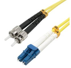 MCL 2m ST/LC OS2 câble InfiniBand et à fibres optiques Jaune