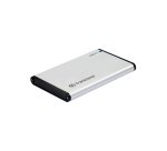 Transcend StoreJet 25S3 Boîtier disque dur/SSD Argent 2.5" Alimenté par port USB