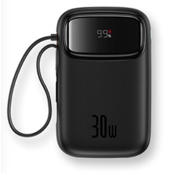 Baseus Qpow 2 Polímero de litio 10000 mAh Negro
