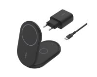 Belkin BoostCharge Casques, Smartphone Noir USB Recharge sans fil Charge rapide Intérieure