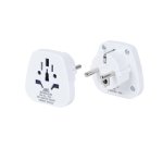 Rivacase PS4100 W00 power plug adapter Type C (Europlug) Type G (UK) White