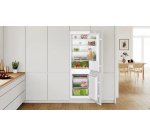 BOSCH Réfrigérateur congélateur encastrable KIV865SE0, Série 2, 267 litres, LowFrost