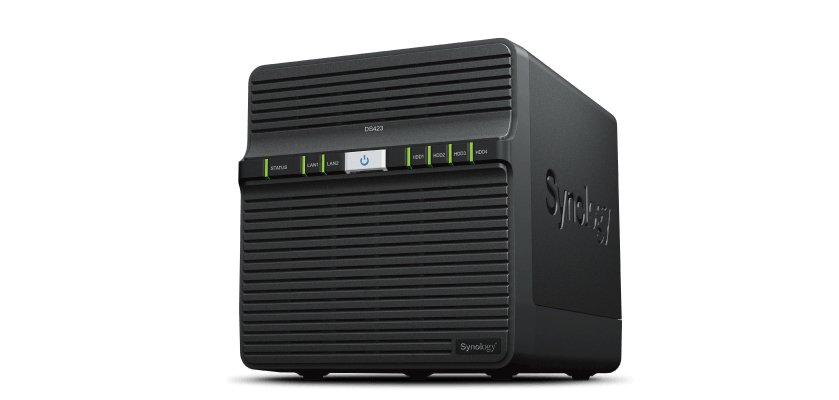 Synology DiskStation DS423 serveur de stockage NAS Realtek RTD1619B 2 Go DDR4 0 To DiskStation Manager Noir