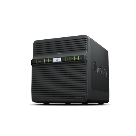 Synology DiskStation DS423 serveur de stockage NAS Realtek RTD1619B 2 Go DDR4 0 To DiskStation Manager Noir