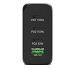 Port Designs 902107EU chargeur d'appareils mobiles Universel Noir Secteur Charge rapide Intérieure