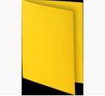 Paquet de 100 sous-chemises ROCK'S en carte 80 grammes coloris Jaune citron